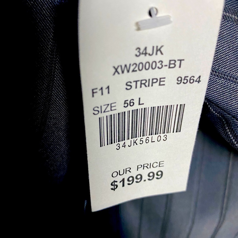 Big and Tall men’s suit